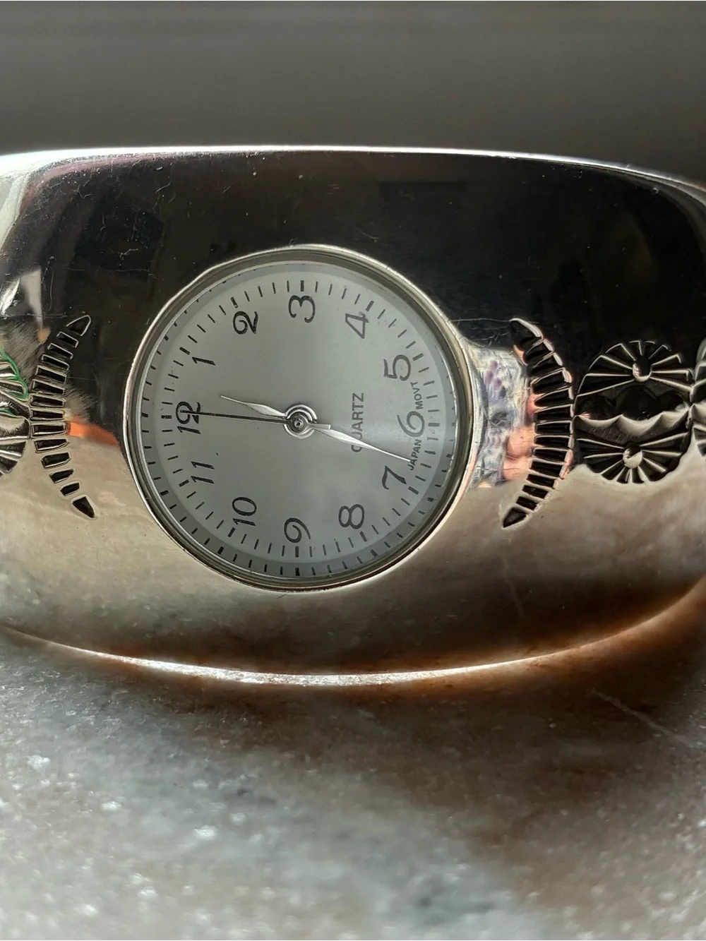 Sterling Silver Watch by Navajo William Vandever